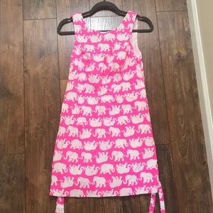 Pink elephant pattern Lilly Pulitzer Shift NWOT
